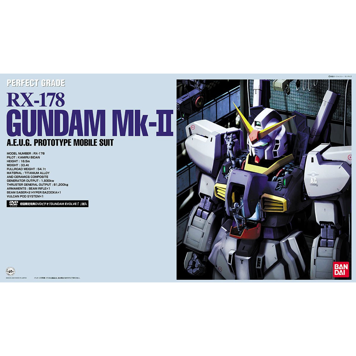 PG 1/60 RX-178 GUNDAM MK-II (A.E.U.G.) - Nº 06