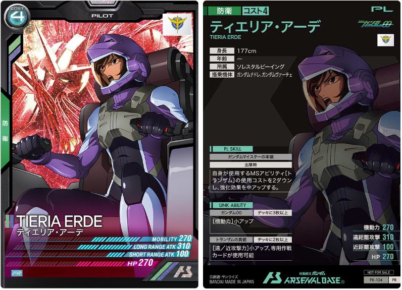CARTA PROMOCIONAL ARSENAL BASE TIERIA ERDE - Nº PR-134