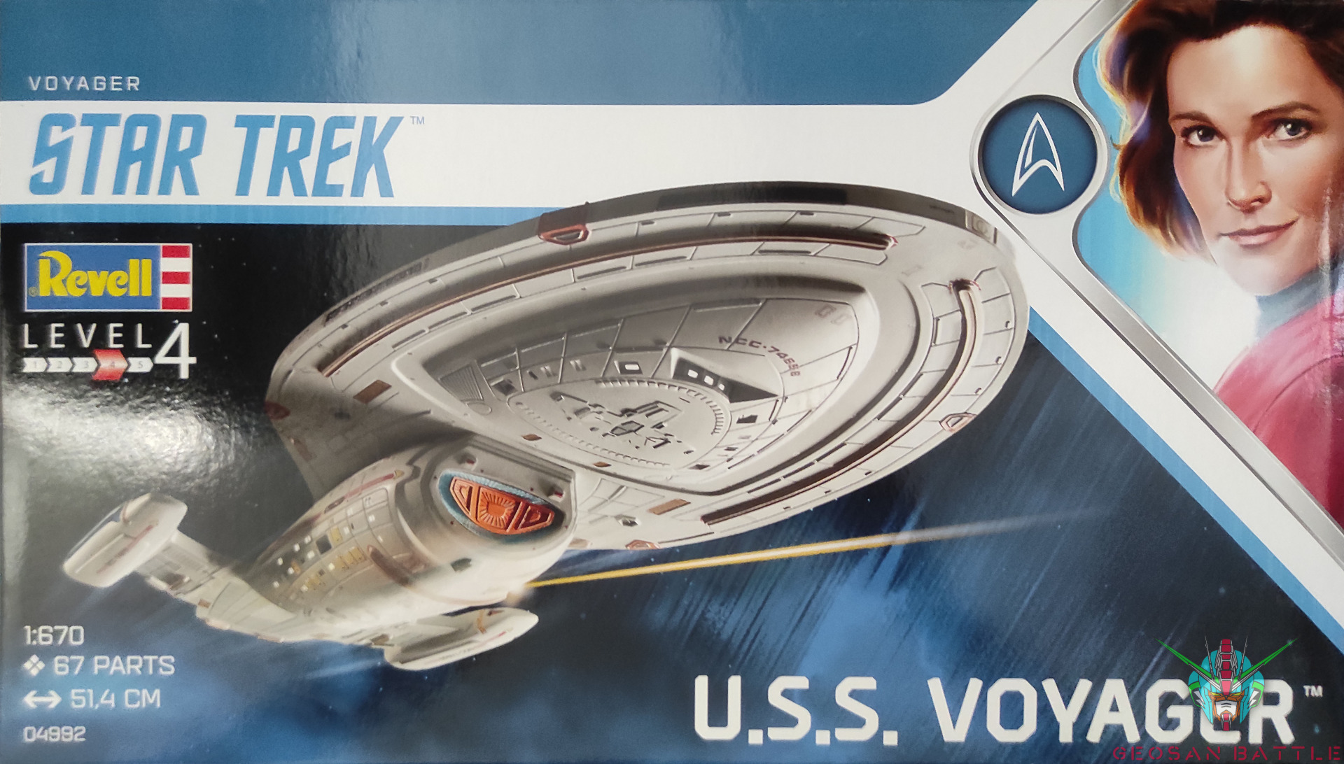 STAR TREK U.S.S. VOYAGER REVELL 1/670