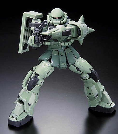 RG 1/144 MS-06F ZAKU II - Nº 04 - Imagen 8