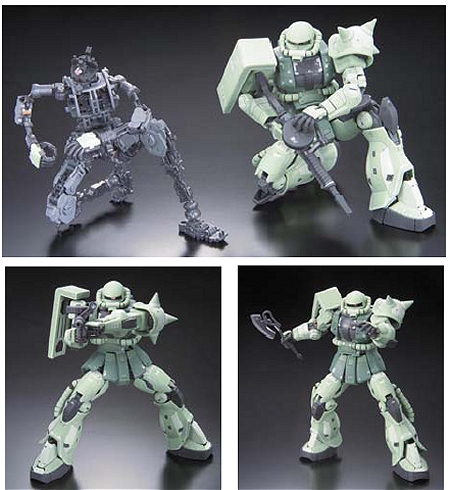 RG 1/144 MS-06F ZAKU II - Nº 04 - Imagen 10