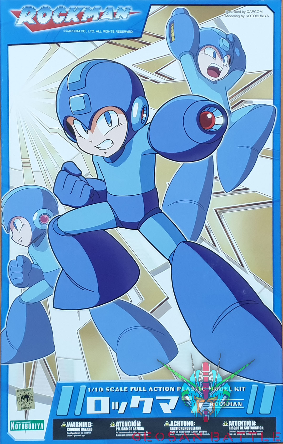 KOTOBUKIYA 1/10 ROCKMAN/MEGAMAN - Imagen 8