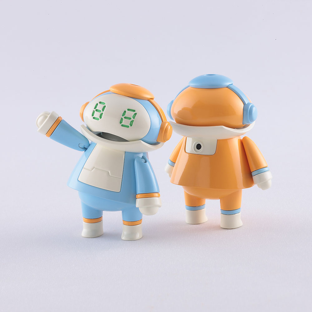 SMALL MECHATRONICS MATE NO.01 "LIGHT BLUE & ORANGE" - Imagen 3
