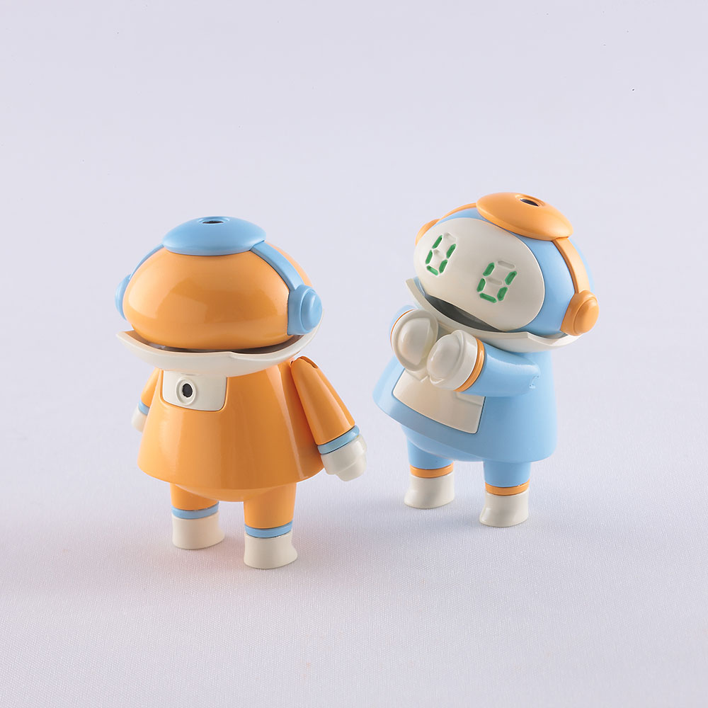 SMALL MECHATRONICS MATE NO.01 "LIGHT BLUE & ORANGE" - Imagen 4