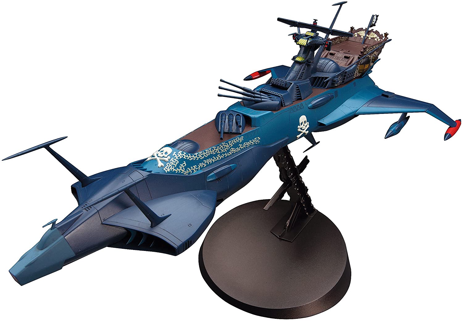 SPACE PIRATE BATTLESHIP ARCADIA SEOND SHIP PHANTOM DEATH SHADOW CONVERSION - Imagen 5