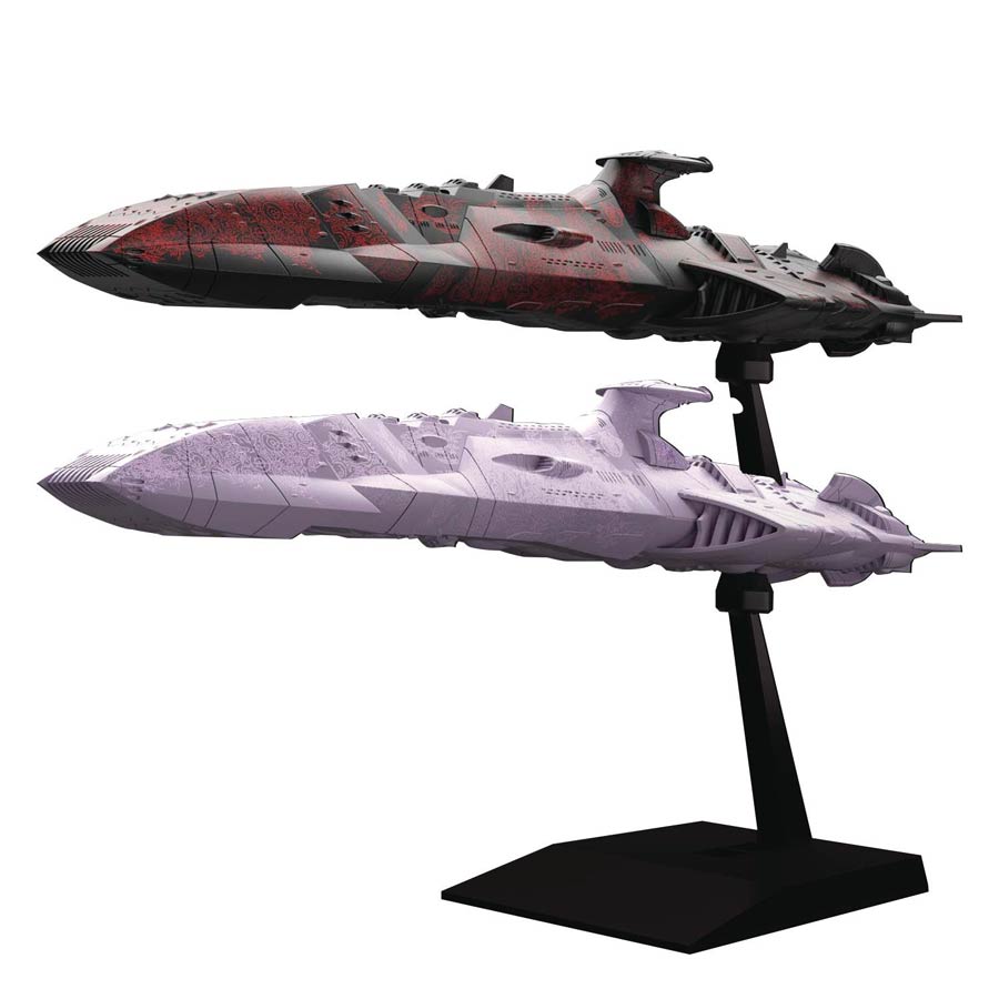 MECHA COLLECTION SPACE BATTLESHIP YAMATO 2202 - ZELGUT CLASS FIRST CLASS SPACE COMBAT SHIP SET - Nº 16 - Imagen 3