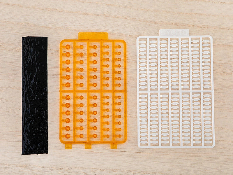 SUSHI PLASTIC KIT: IKURA (SALMON ROE) - Imagen 4