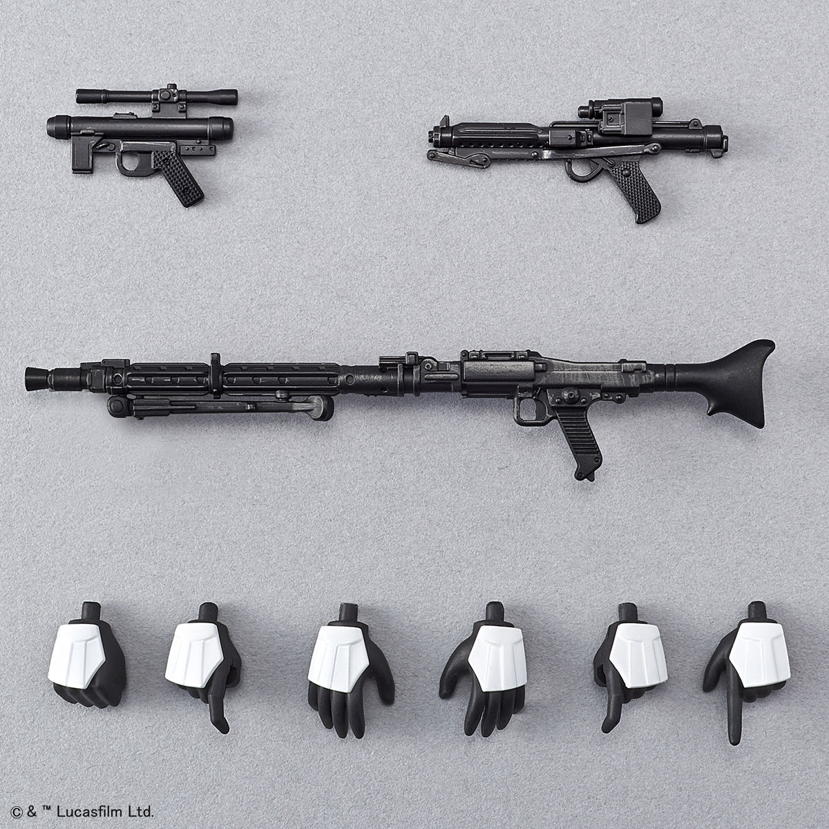 STAR WARS 1/12 HAN SOLO (STORMTROOPER VER) MODEL KIT - Imagen 10