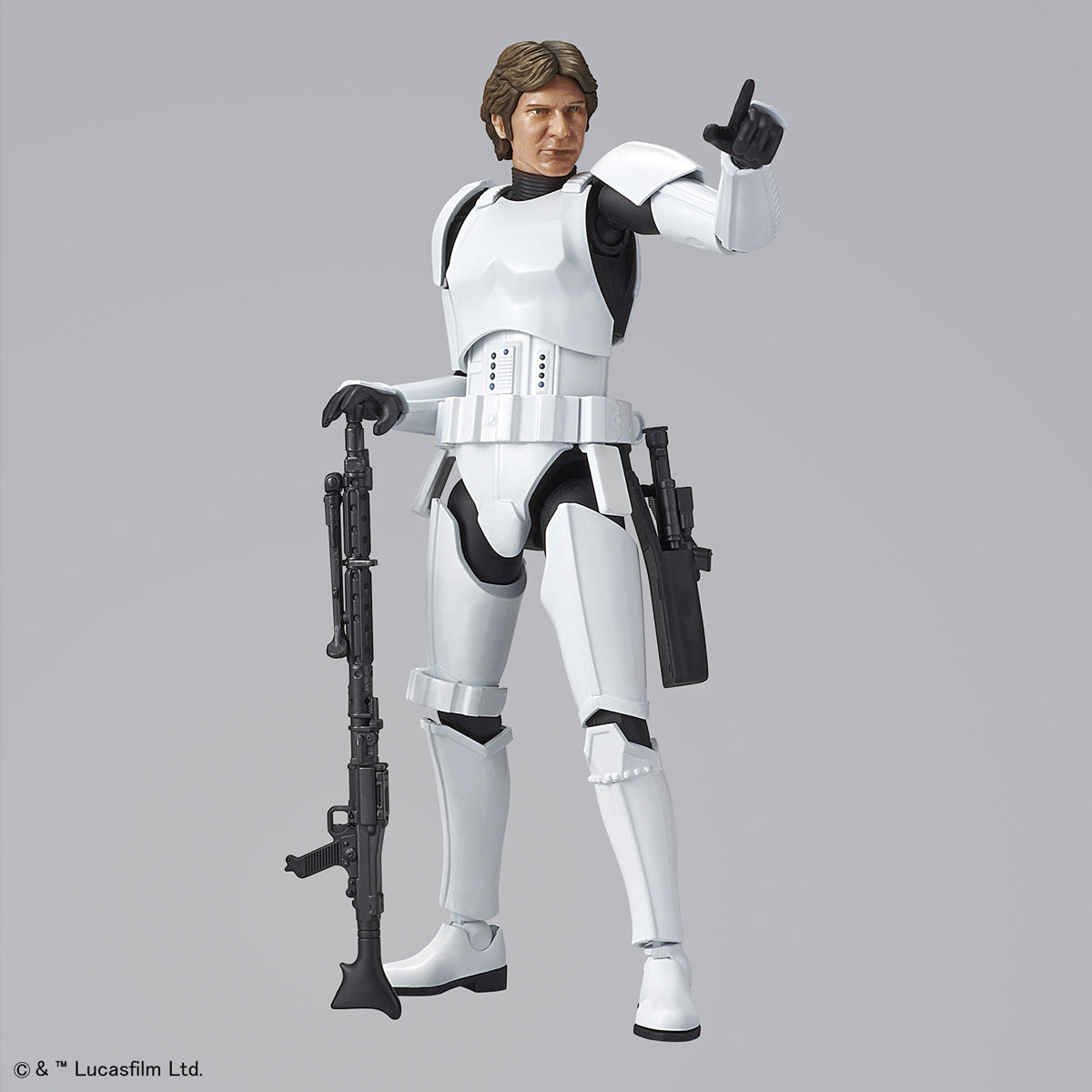 STAR WARS 1/12 HAN SOLO (STORMTROOPER VER) MODEL KIT - Imagen 7