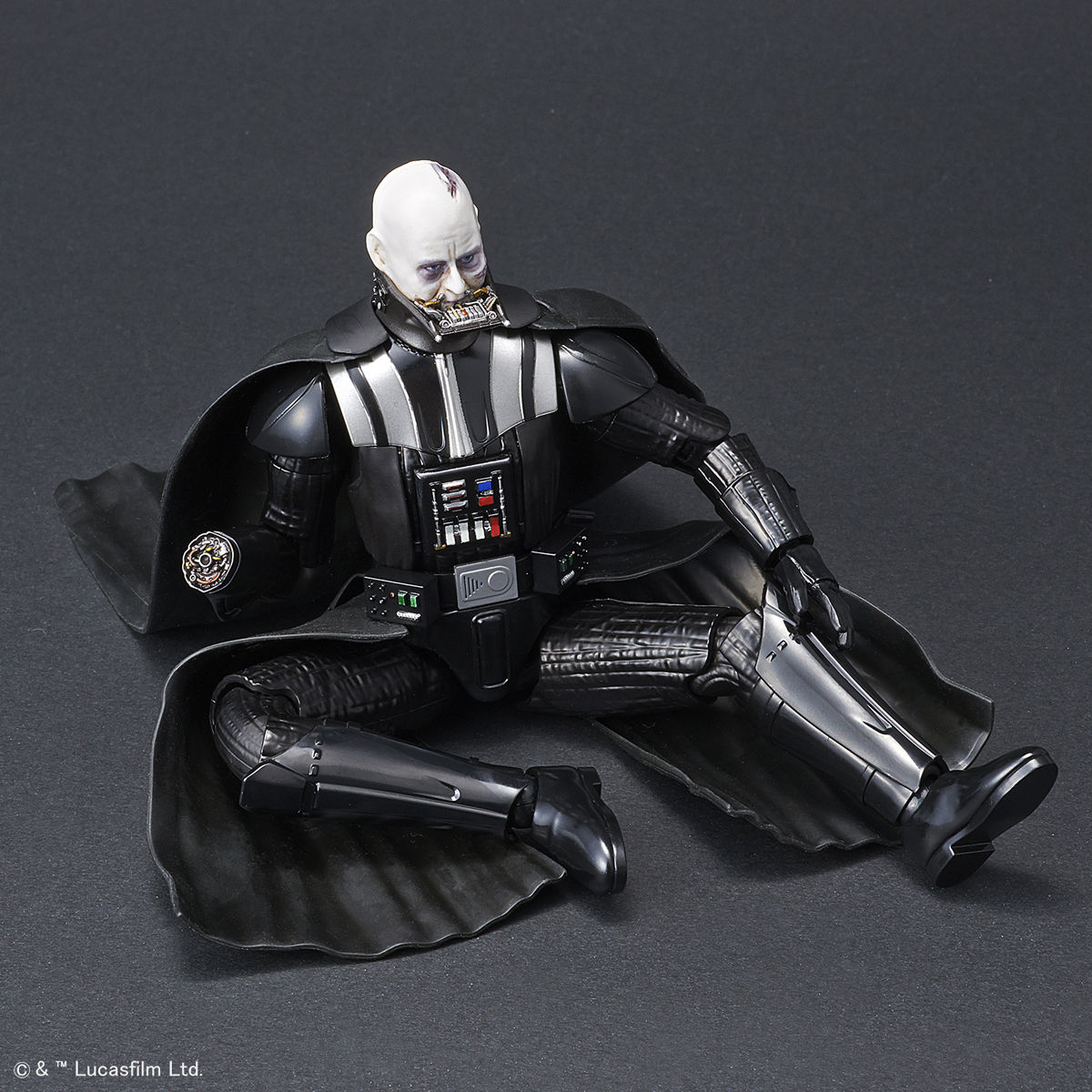 STAR WARS 1/12 DARTH VADER (RETURN OF THE JEDI) MODEL KIT - Imagen 9