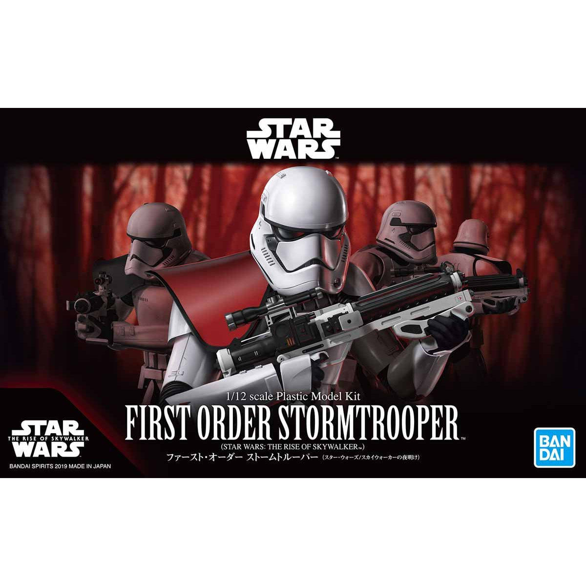STAR WARS 1/12 FIRST ORDER STORMTROOPER (RISE OF SKYLWALKER) MODEL KIT