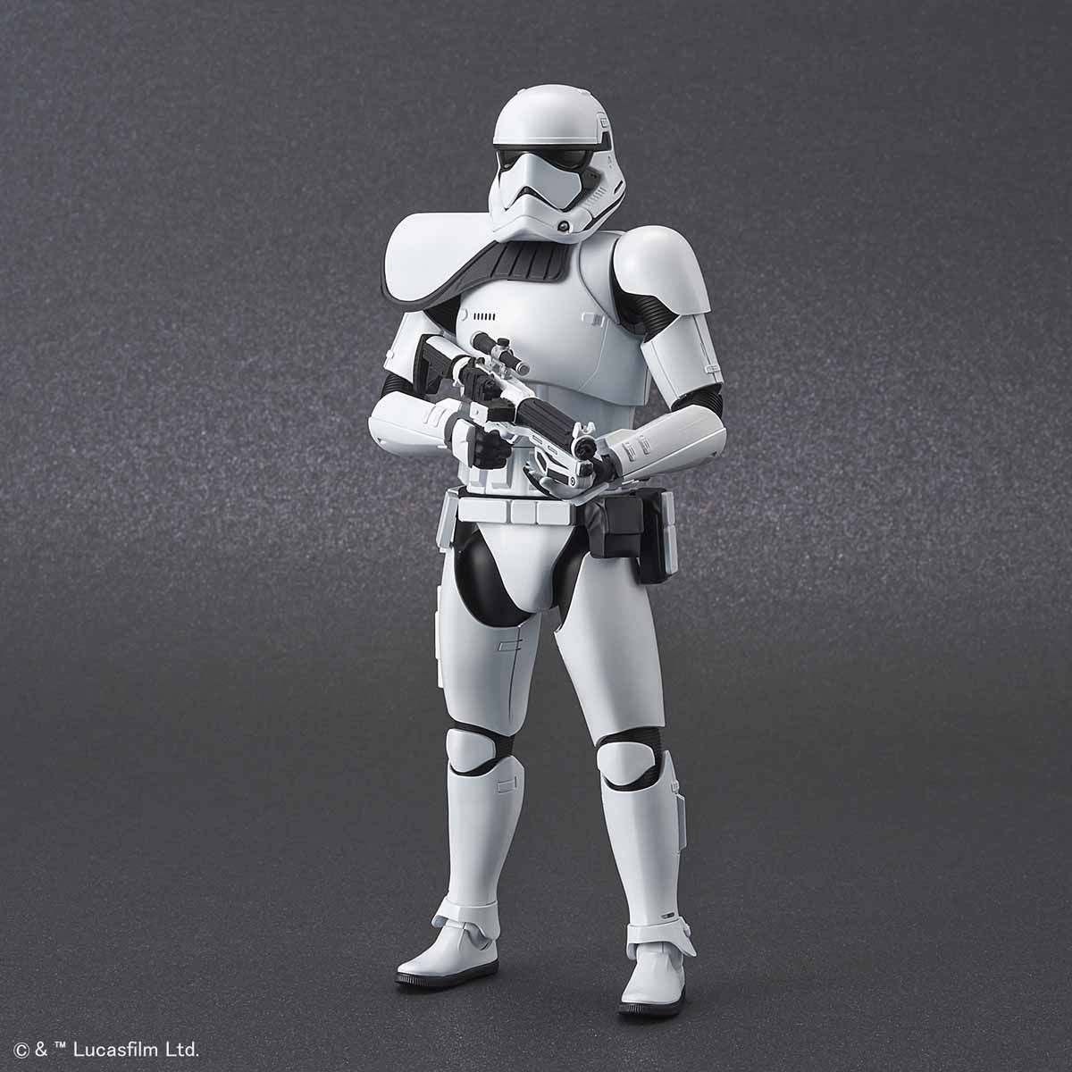 STAR WARS 1/12 FIRST ORDER STORMTROOPER (RISE OF SKYLWALKER) MODEL KIT - Imagen 2