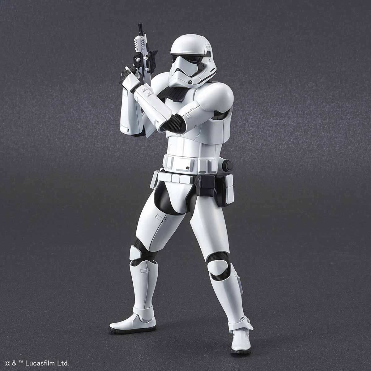 STAR WARS 1/12 FIRST ORDER STORMTROOPER (RISE OF SKYLWALKER) MODEL KIT - Imagen 3