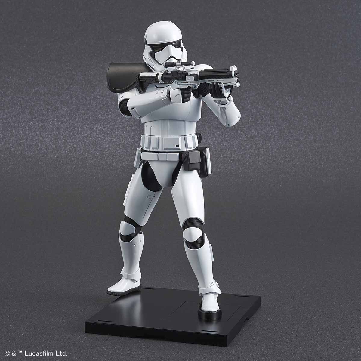 STAR WARS 1/12 FIRST ORDER STORMTROOPER (RISE OF SKYLWALKER) MODEL KIT - Imagen 7