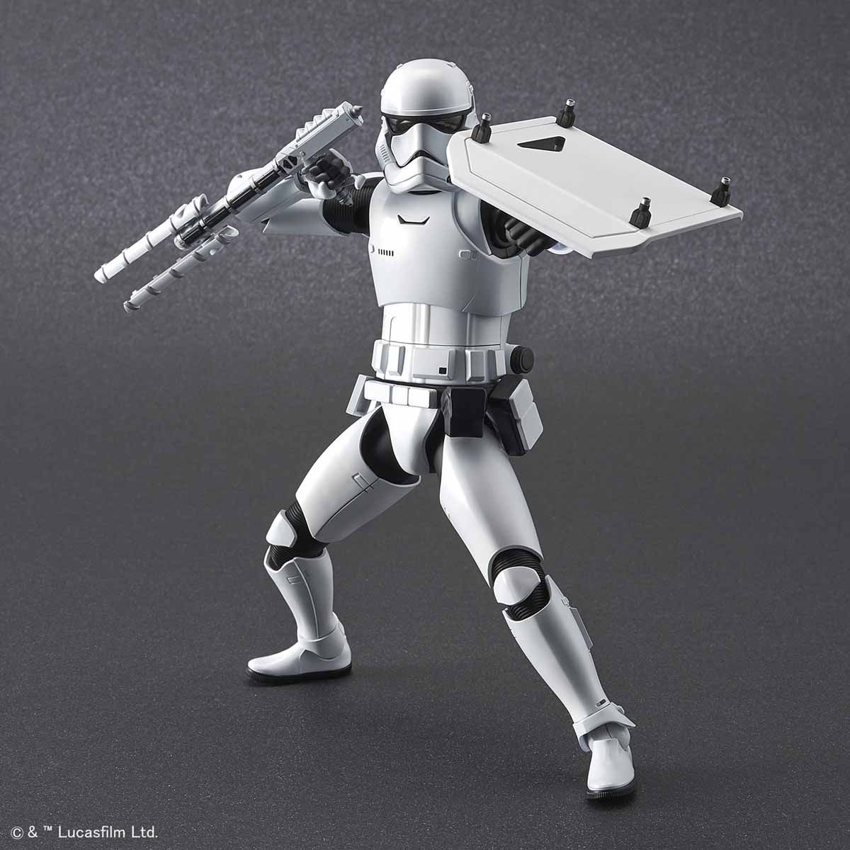 STAR WARS 1/12 FIRST ORDER STORMTROOPER (RISE OF SKYLWALKER) MODEL KIT - Imagen 8