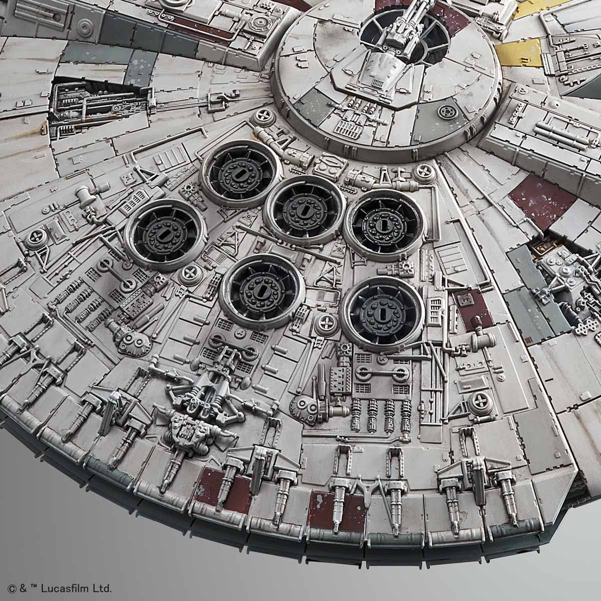 STAR WARS 1/144 MILLENNIUM FALCON (THE LAST JEDI) - Imagen 11