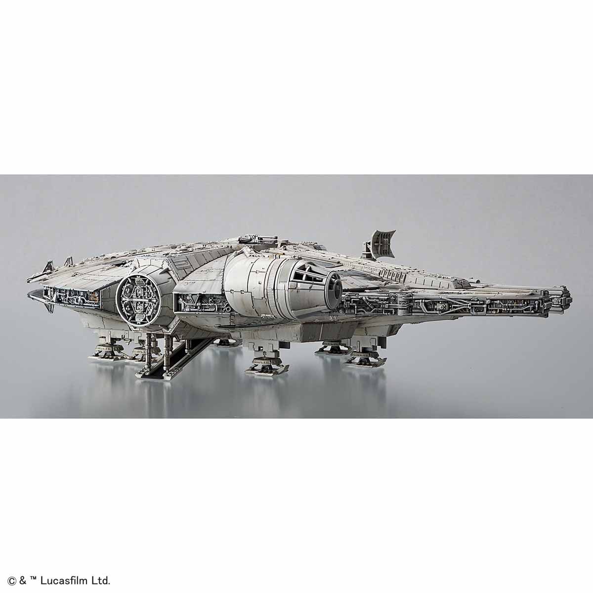 STAR WARS 1/144 MILLENNIUM FALCON (THE LAST JEDI) - Imagen 12