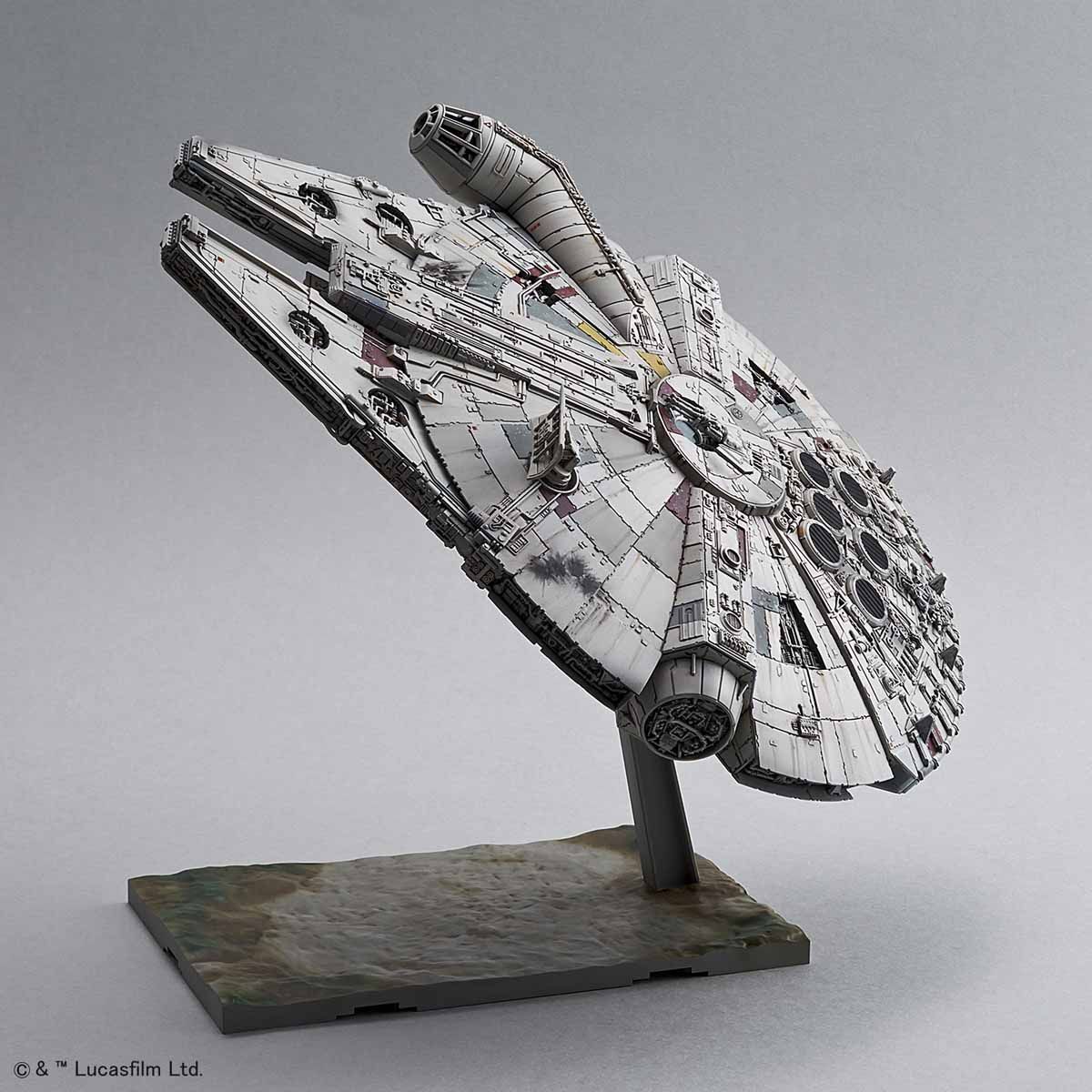 STAR WARS 1/144 MILLENNIUM FALCON (THE LAST JEDI) - Imagen 3