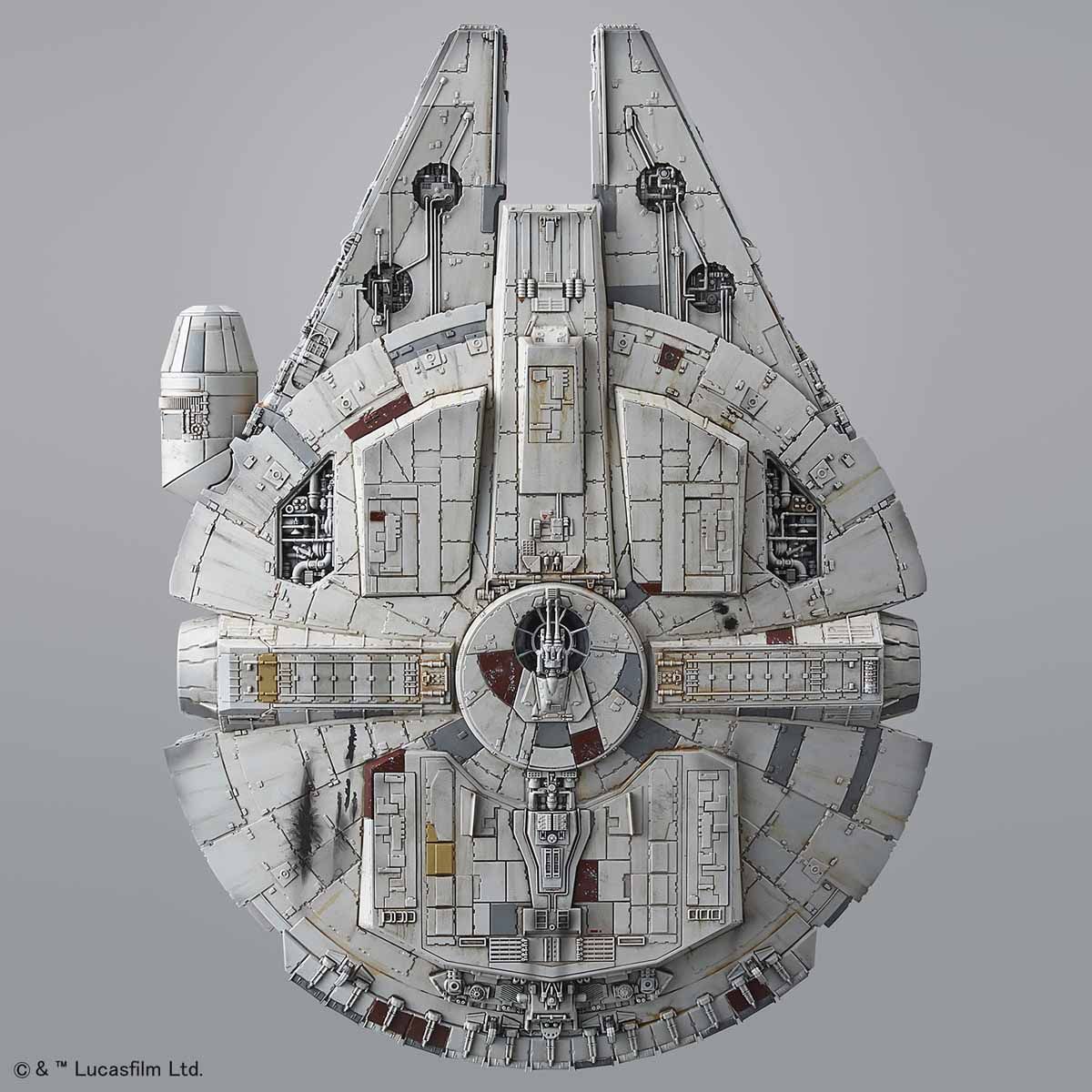 STAR WARS 1/144 MILLENNIUM FALCON (THE LAST JEDI) - Imagen 4