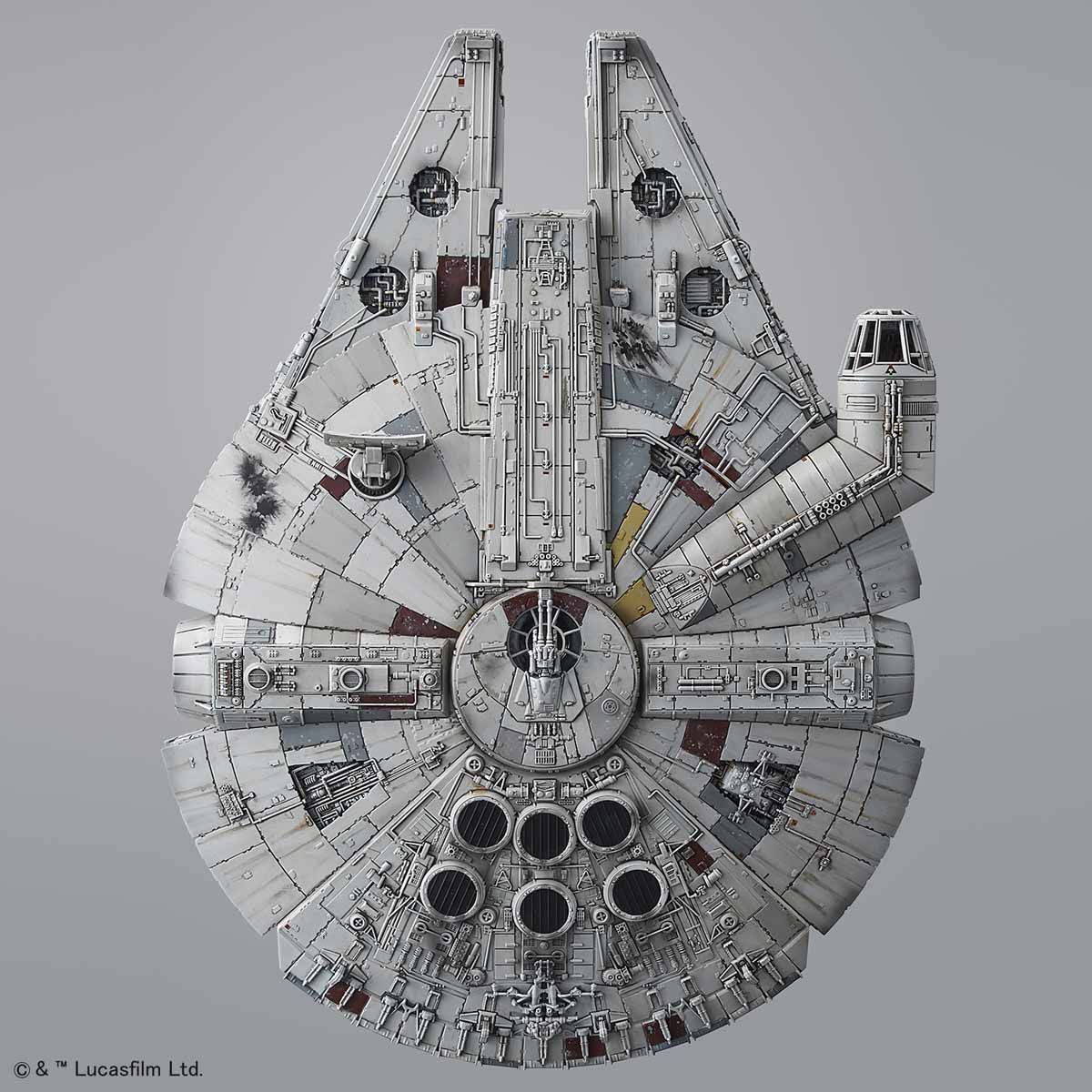 STAR WARS 1/144 MILLENNIUM FALCON (THE LAST JEDI) - Imagen 8