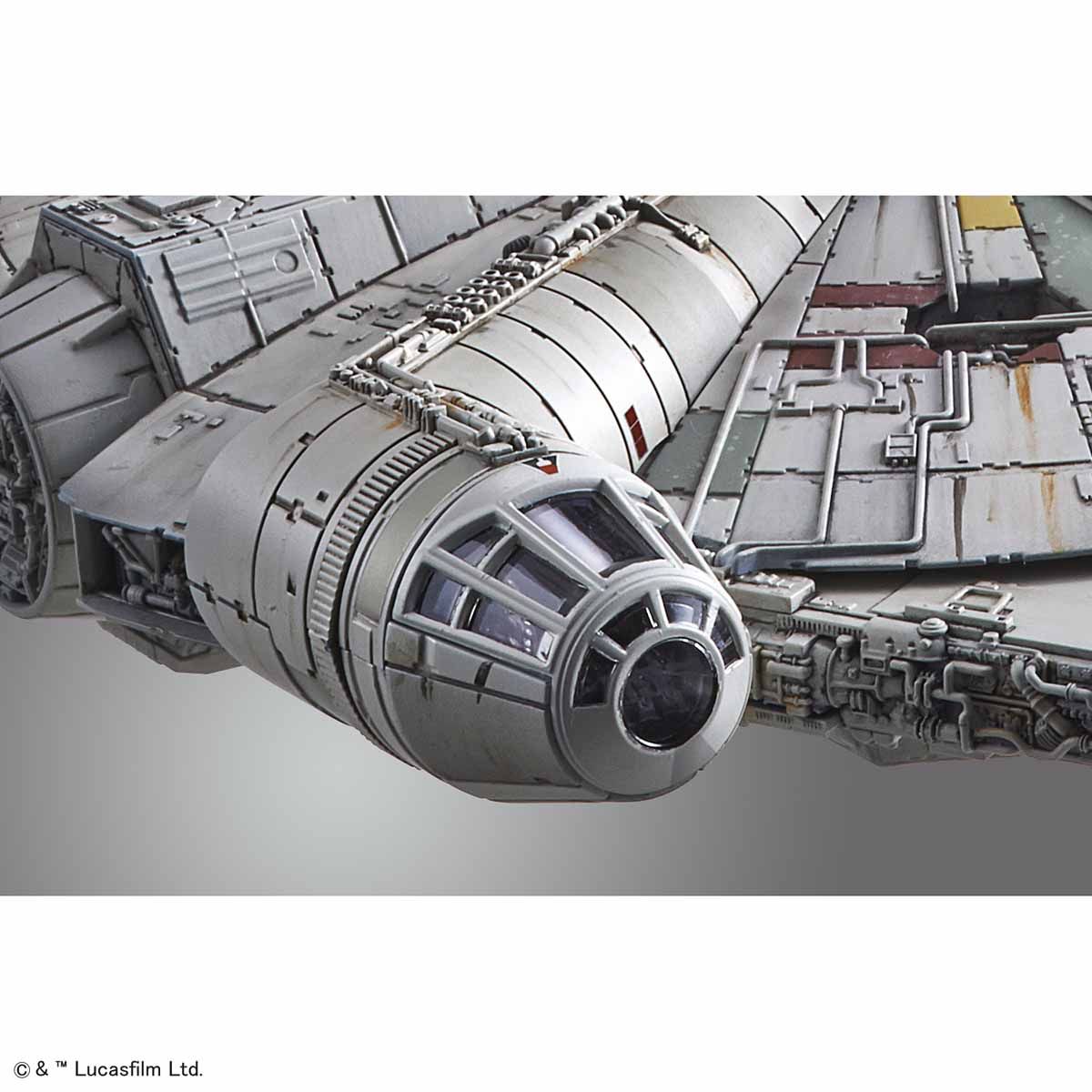 STAR WARS 1/144 MILLENNIUM FALCON (THE LAST JEDI) - Imagen 9