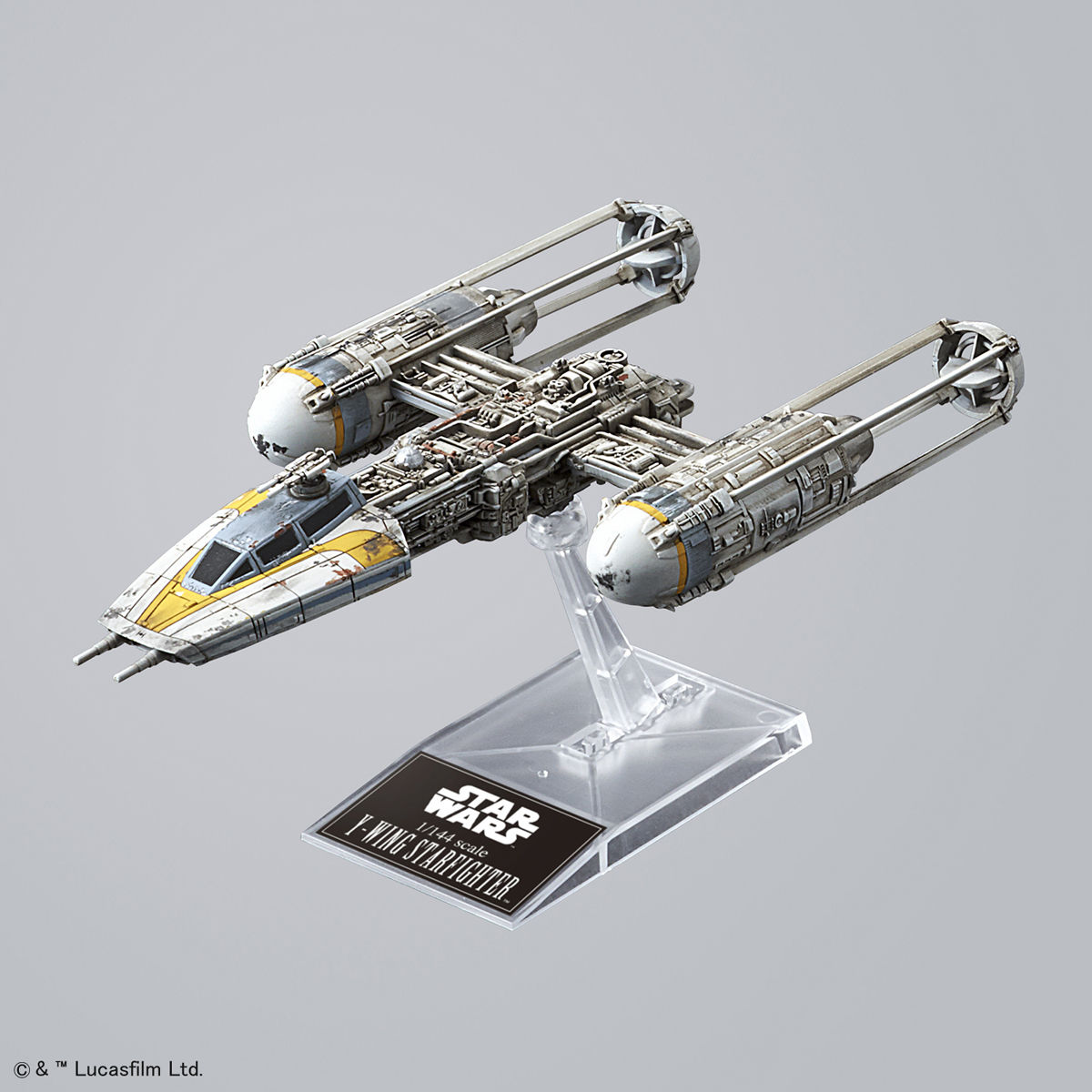 STAR WARS 1/144 X-WING STARFIGHTER & Y-WING STARFIGHTER MODEL KIT - Imagen 8