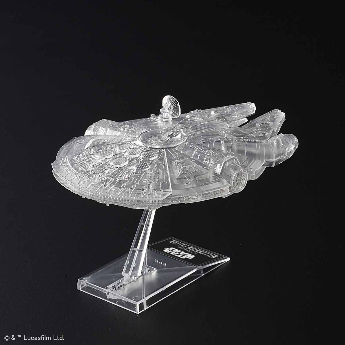 STAR WARS 1/144 & 1/350 & 1/2700000 RETURN OF THE JEDI CLEAR VEHICLE SET MODEL KIT - Imagen 4