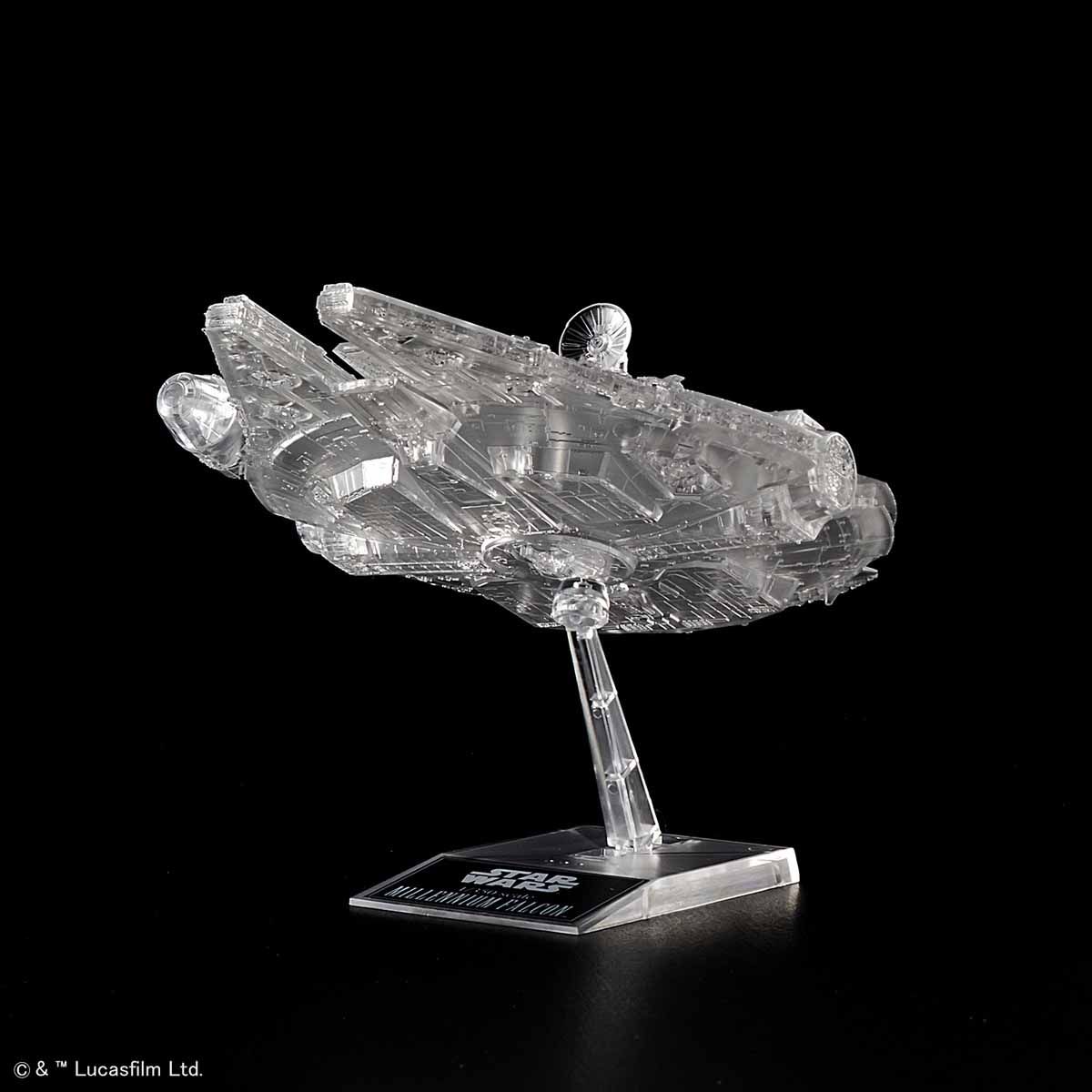 STAR WARS 1/144 & 1/350 & 1/2700000 RETURN OF THE JEDI CLEAR VEHICLE SET MODEL KIT - Imagen 5