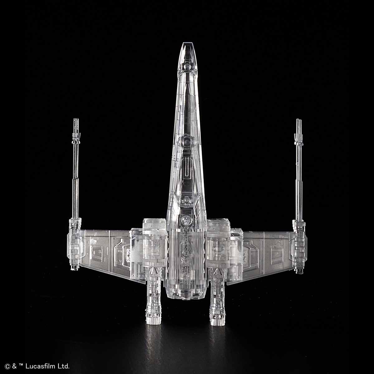 STAR WARS 1/144 & 1/350 & 1/2700000 RETURN OF THE JEDI CLEAR VEHICLE SET MODEL KIT - Imagen 8