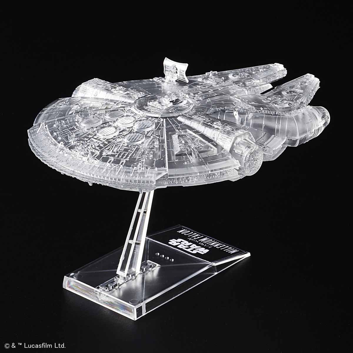 STAR WARS 1/144 & 1/350 & 1/540 THE LAST JEDI CLEAR VEHICLE SET MODEL KIT - Imagen 10