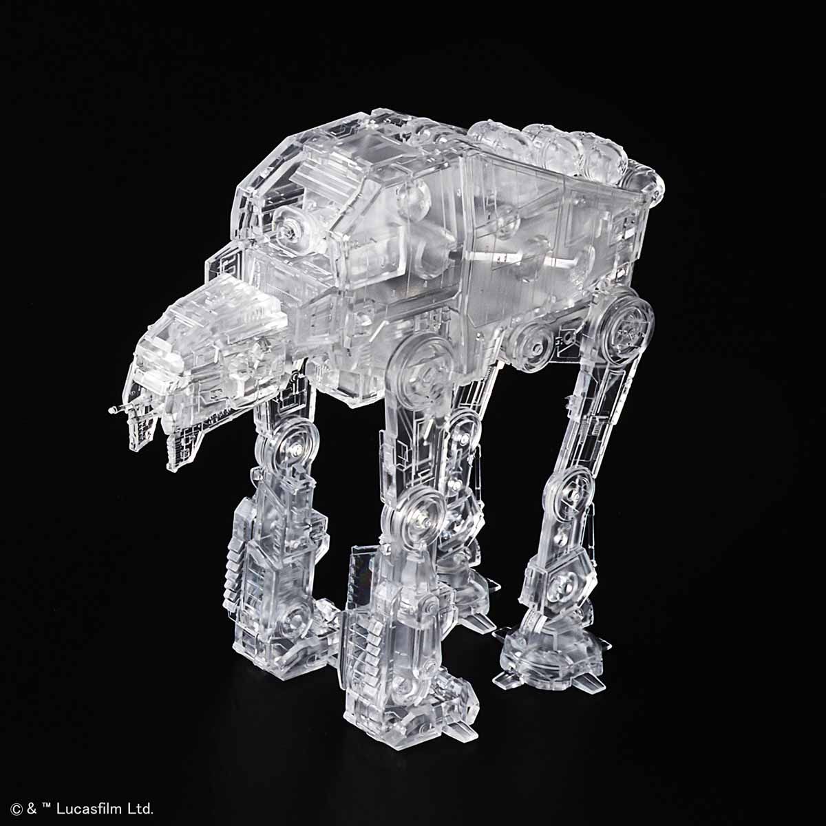 STAR WARS 1/144 & 1/350 & 1/540 THE LAST JEDI CLEAR VEHICLE SET MODEL KIT - Imagen 6