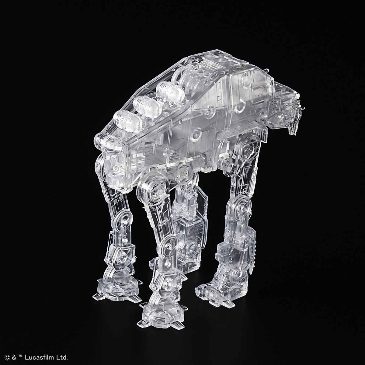 STAR WARS 1/144 & 1/350 & 1/540 THE LAST JEDI CLEAR VEHICLE SET MODEL KIT - Imagen 7
