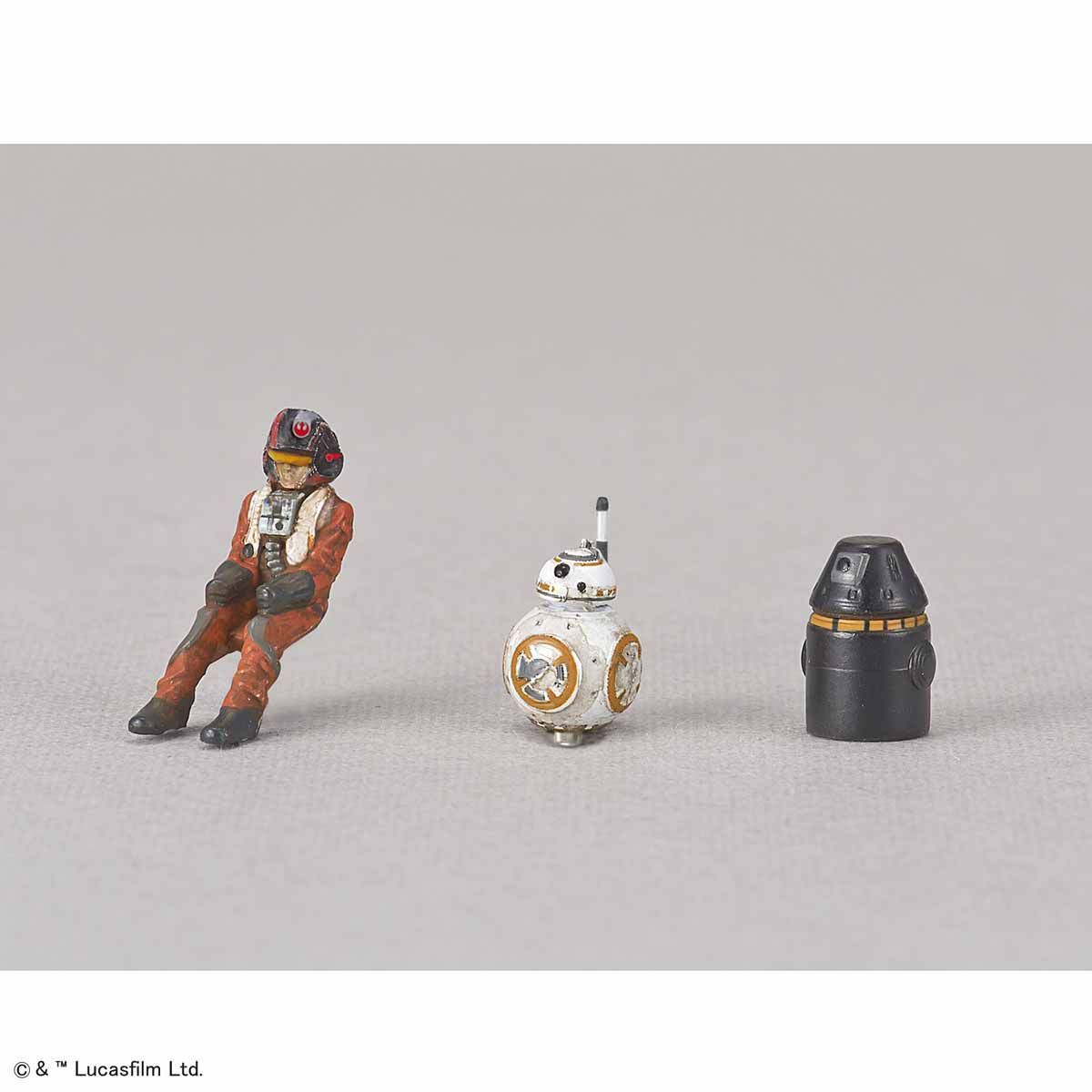 STAR WARS 1/72 POE DAMERON'S BOOSTED X-WING FIGHTER MODEL KIT - Imagen 6