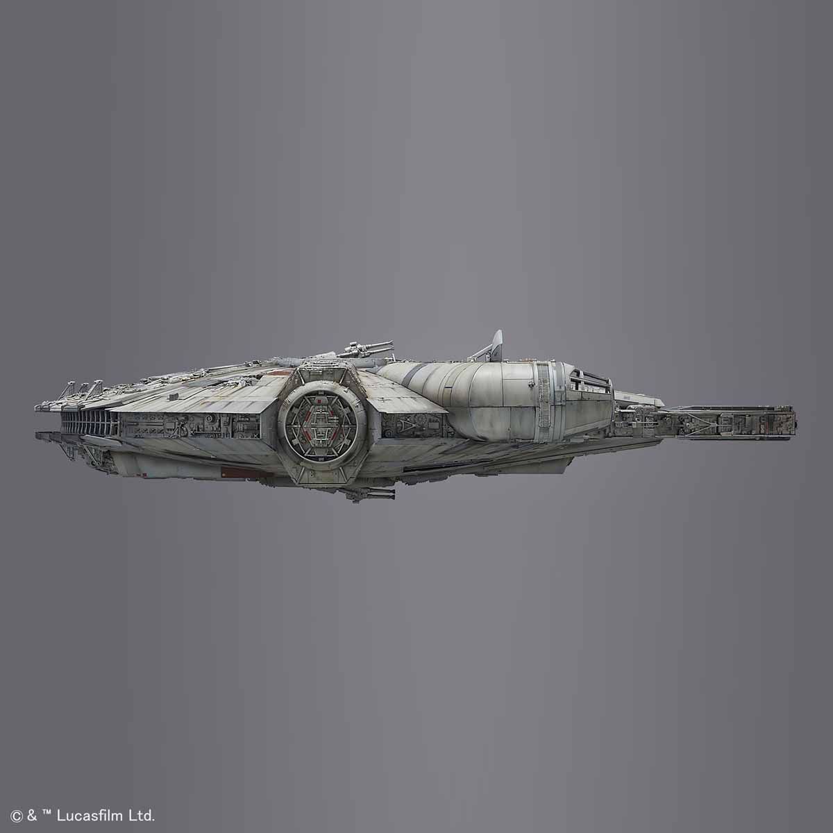 STAR WARS 1/72 PG MILLENNIUM FALCON MODEL KIT - Imagen 10