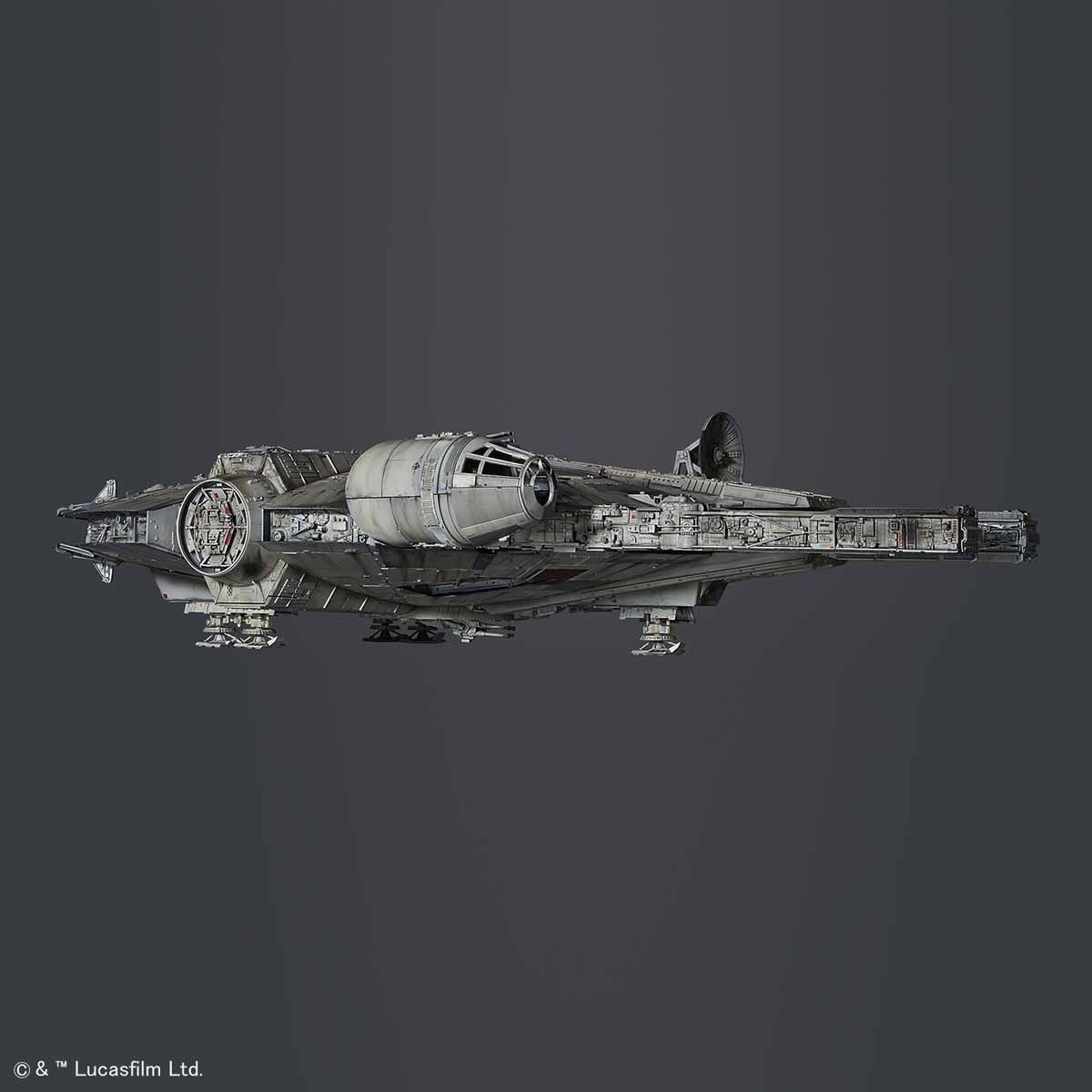 STAR WARS 1/72 PG MILLENNIUM FALCON MODEL KIT - Imagen 6