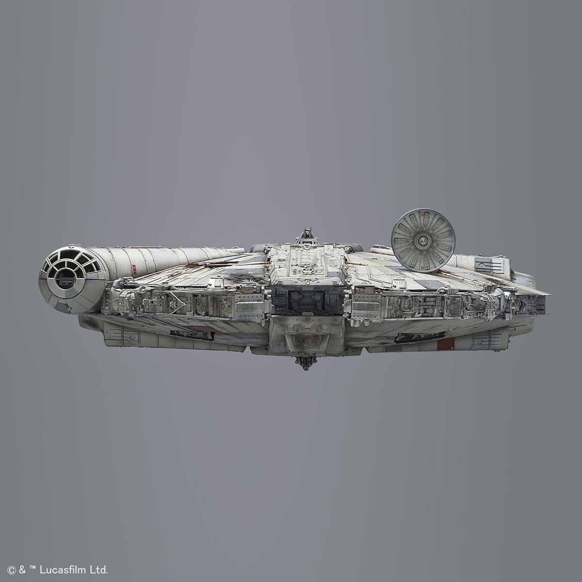 STAR WARS 1/72 PG MILLENNIUM FALCON MODEL KIT - Imagen 7