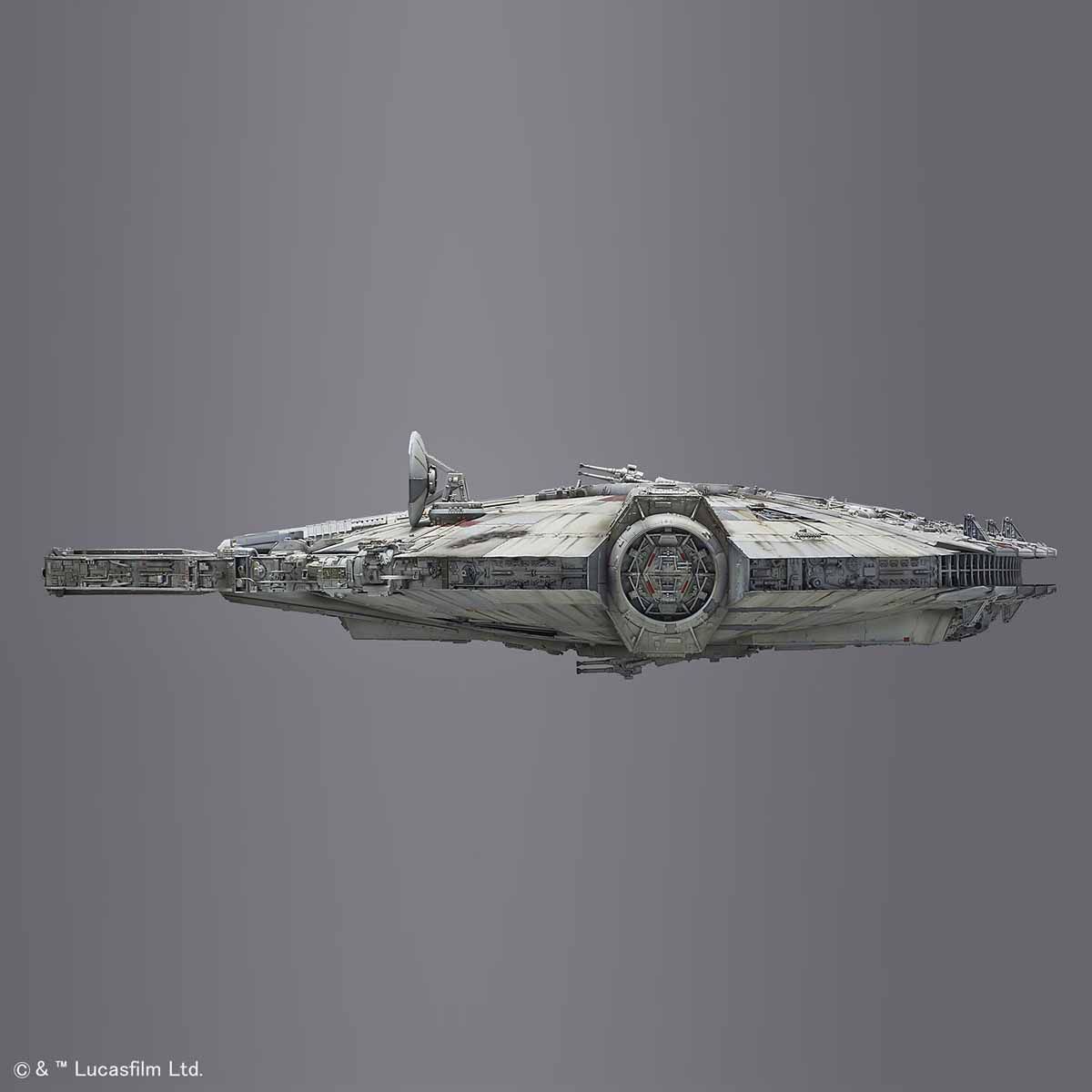 STAR WARS 1/72 PG MILLENNIUM FALCON MODEL KIT - Imagen 8