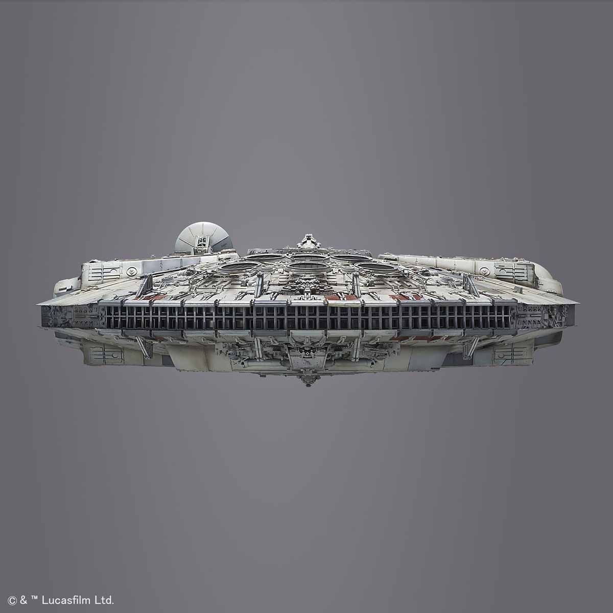 STAR WARS 1/72 PG MILLENNIUM FALCON MODEL KIT - Imagen 9