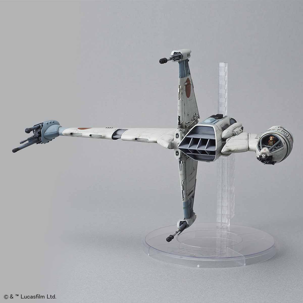 STAR WARS 1/72 B-WING STARFIGHTER MODEL KIT - Imagen 8