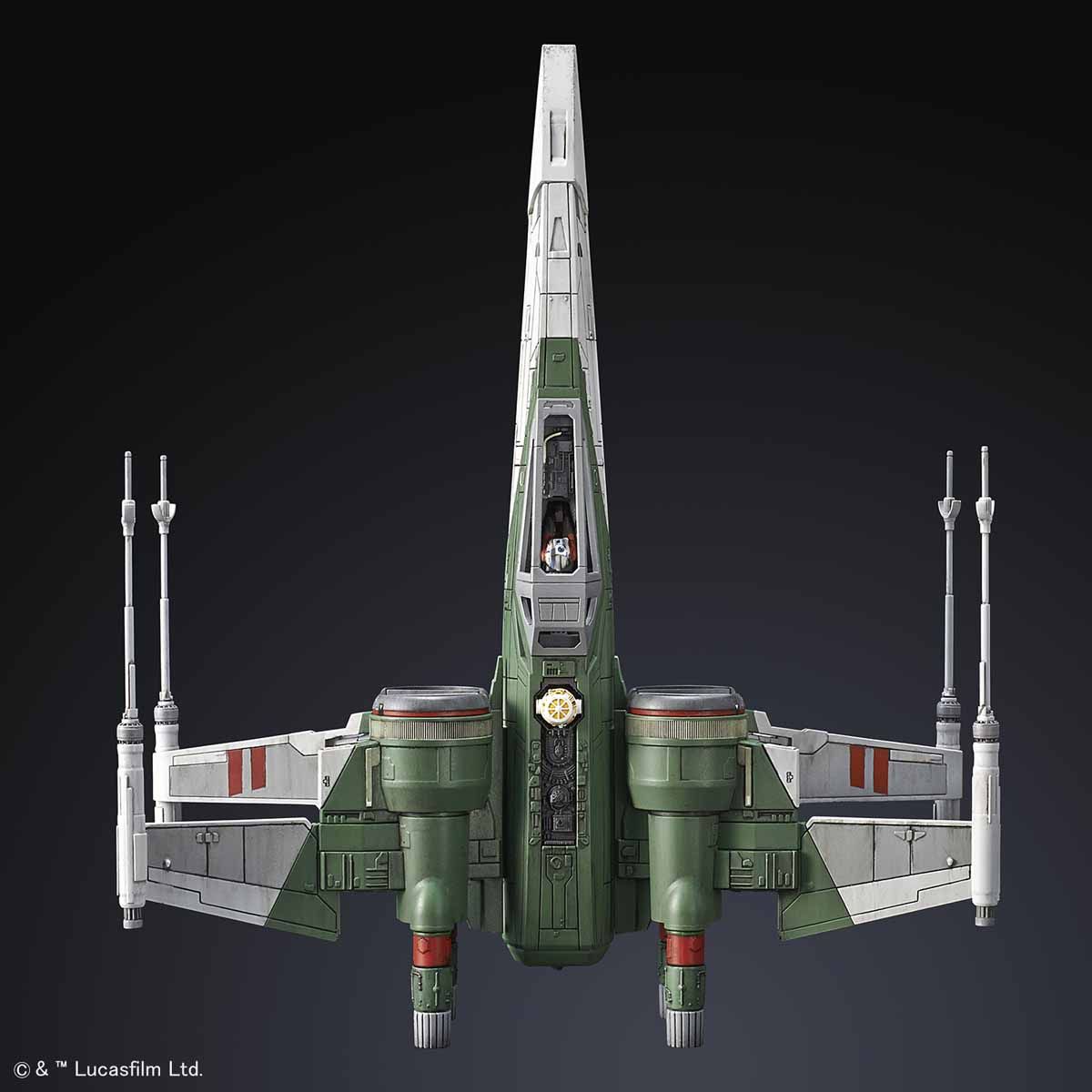 STAR WARS 1/72 X-WING FIGHTER (RISE OF SKYWALKER) MODEL KIT - Imagen 5