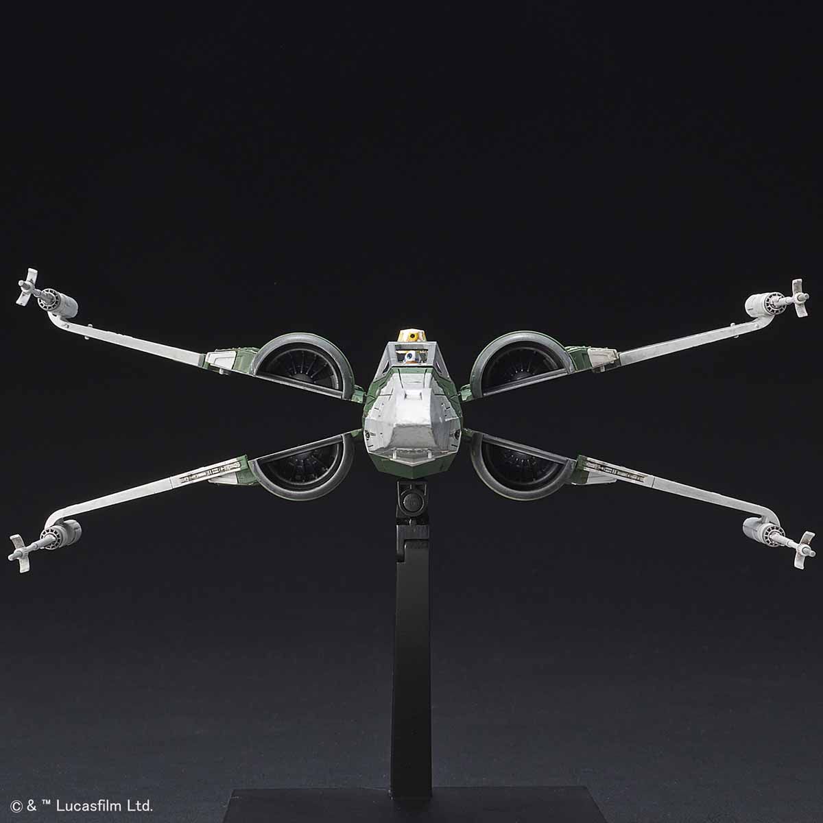 STAR WARS 1/72 X-WING FIGHTER (RISE OF SKYWALKER) MODEL KIT - Imagen 6