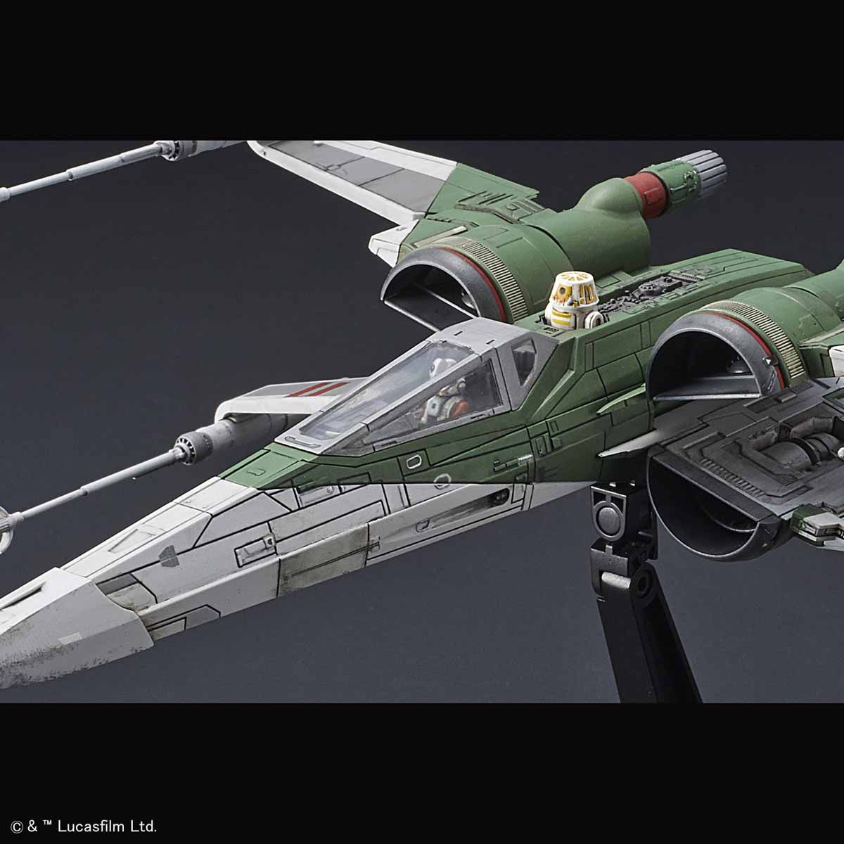 STAR WARS 1/72 X-WING FIGHTER (RISE OF SKYWALKER) MODEL KIT - Imagen 8