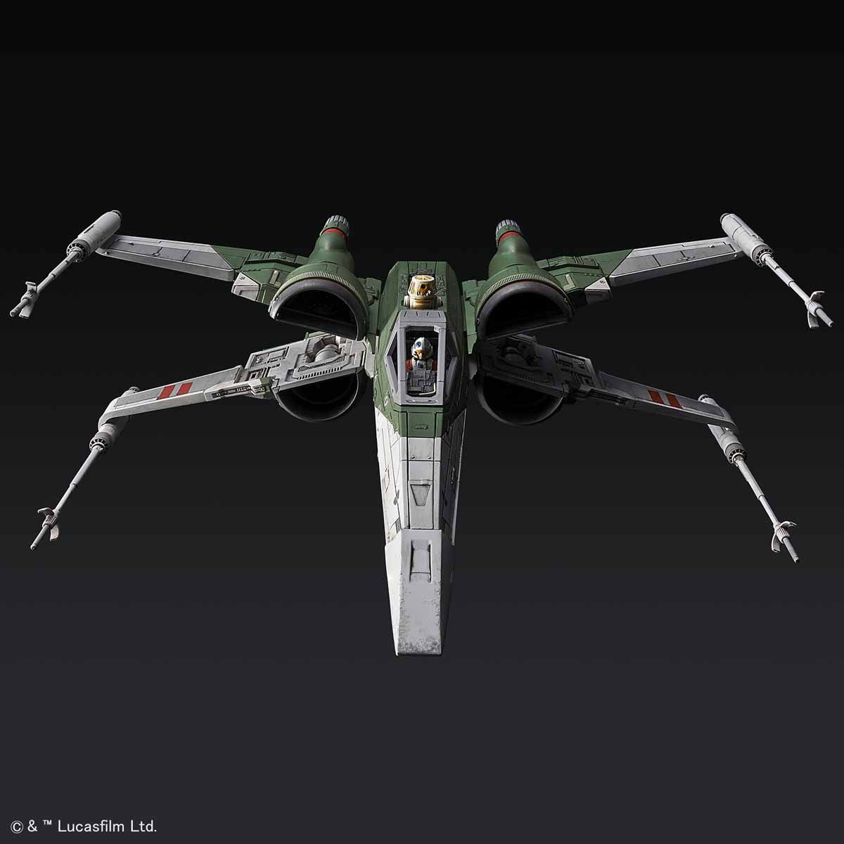 STAR WARS 1/72 X-WING FIGHTER (RISE OF SKYWALKER) MODEL KIT - Imagen 9