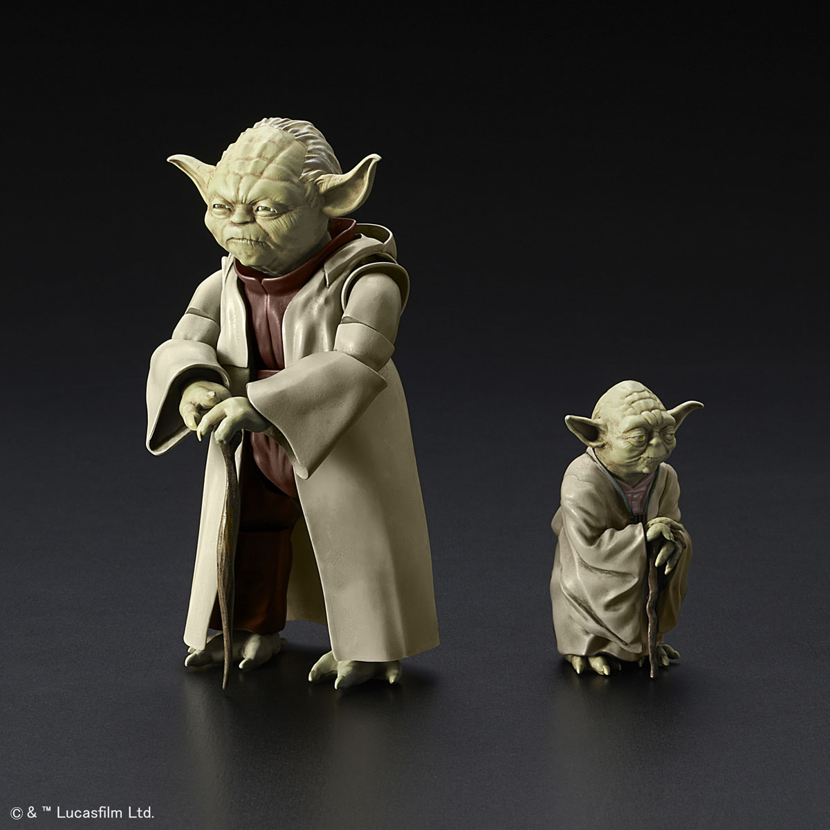 STAR WARS 1/6 & 1/12 YODA MODEL KIT - Imagen 3