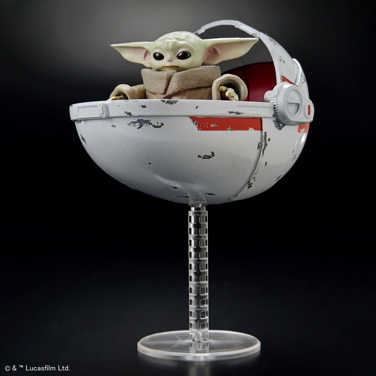 STAR WARS 1/4 GROGU MODEL KIT - Imagen 11