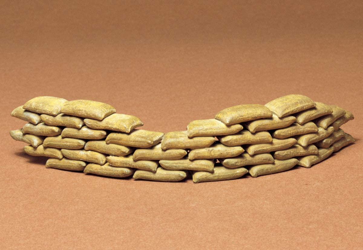 TAMIYA 1/35 MILITARY MINIATURES SAND BAGS SET - Imagen 3