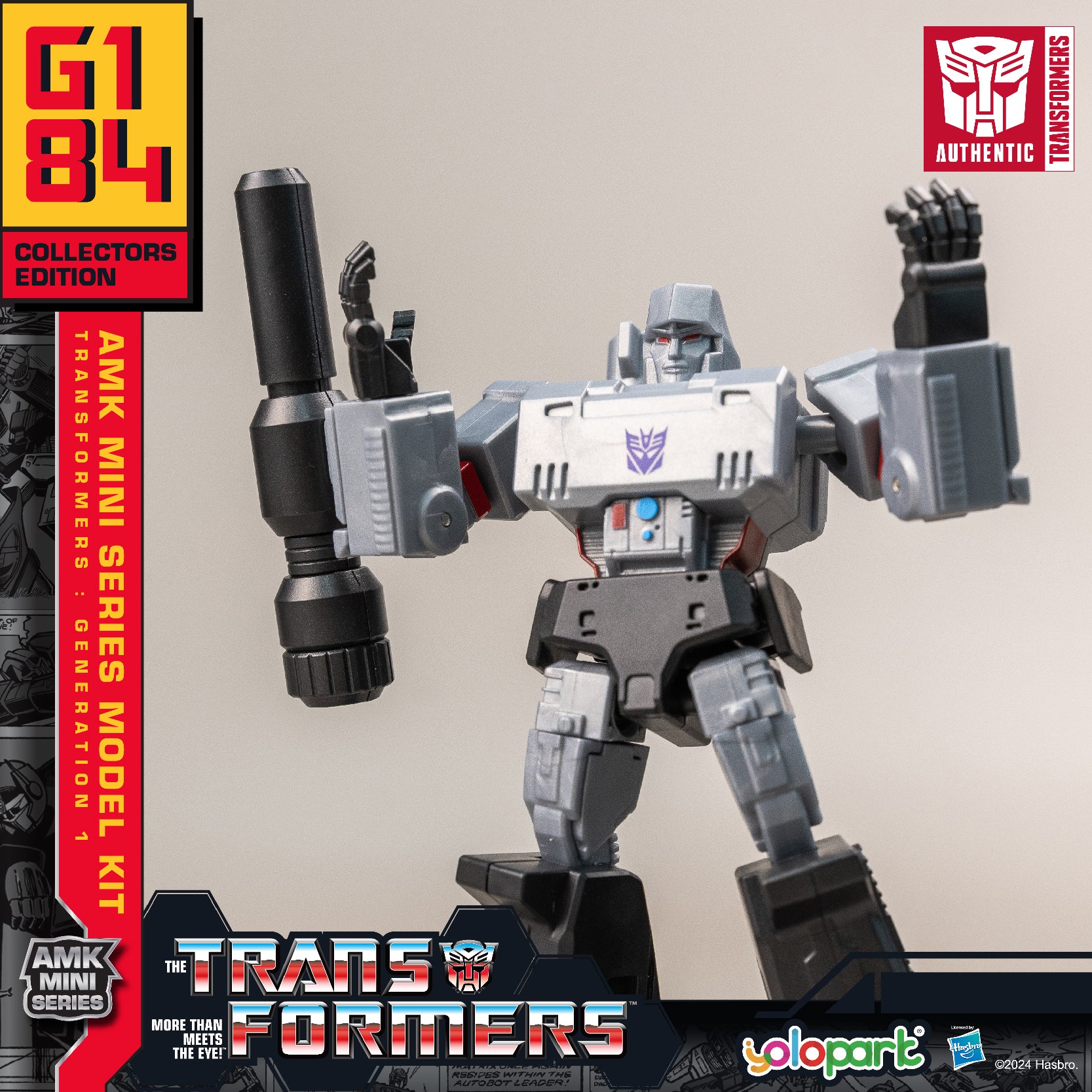 TRANSFORMERS: GENERATION ONE AMK MINI SERIES - MEGATRON - Imagen 12