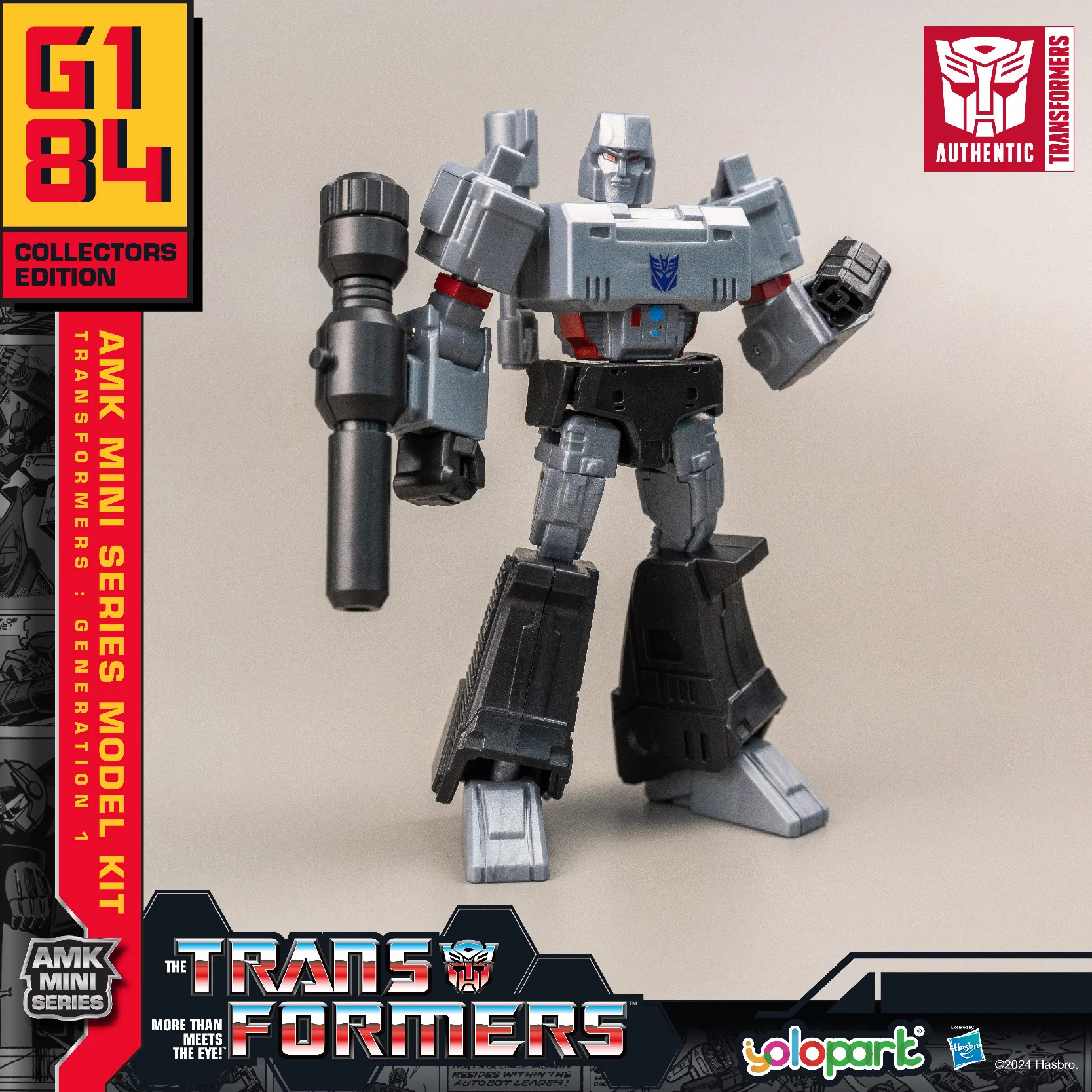 TRANSFORMERS: GENERATION ONE AMK MINI SERIES - MEGATRON - Imagen 6