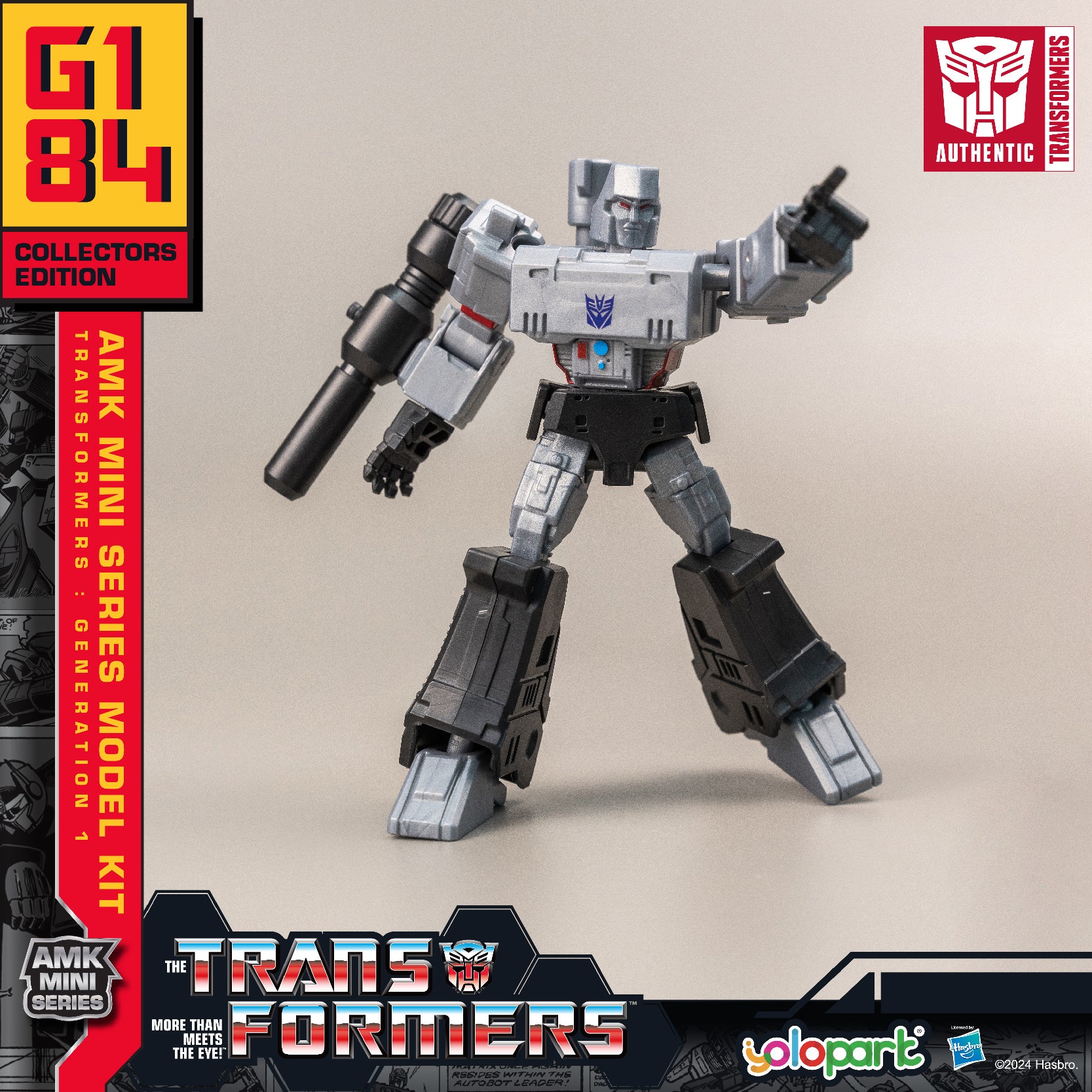 TRANSFORMERS: GENERATION ONE AMK MINI SERIES - MEGATRON - Imagen 8