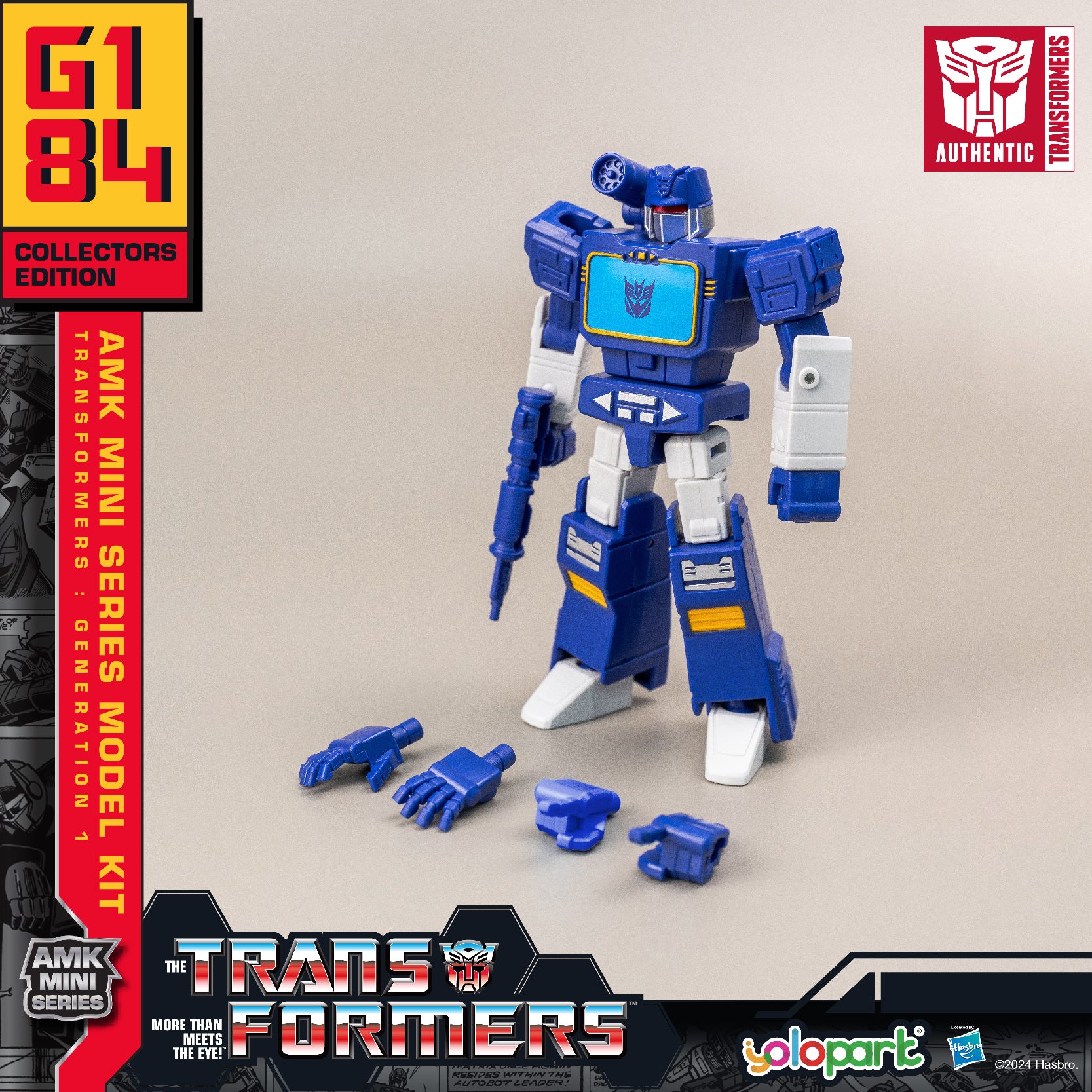 TRANSFORMERS: GENERATION ONE AMK MINI SERIES - SOUNDWAVE - Imagen 2